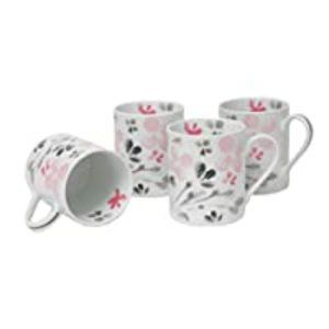 Darbie Angell You Make Me Blush Set of 4 Mugs